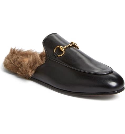 gucci princetown mule for men|princetown genuine shearling loafer mule.